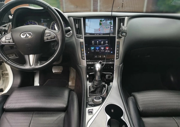 Infiniti Q50 cena 62000 przebieg: 160800, rok produkcji 2016 z Inowrocław małe 137